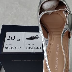Adrienne Vittadini Silver Women's Shoes
